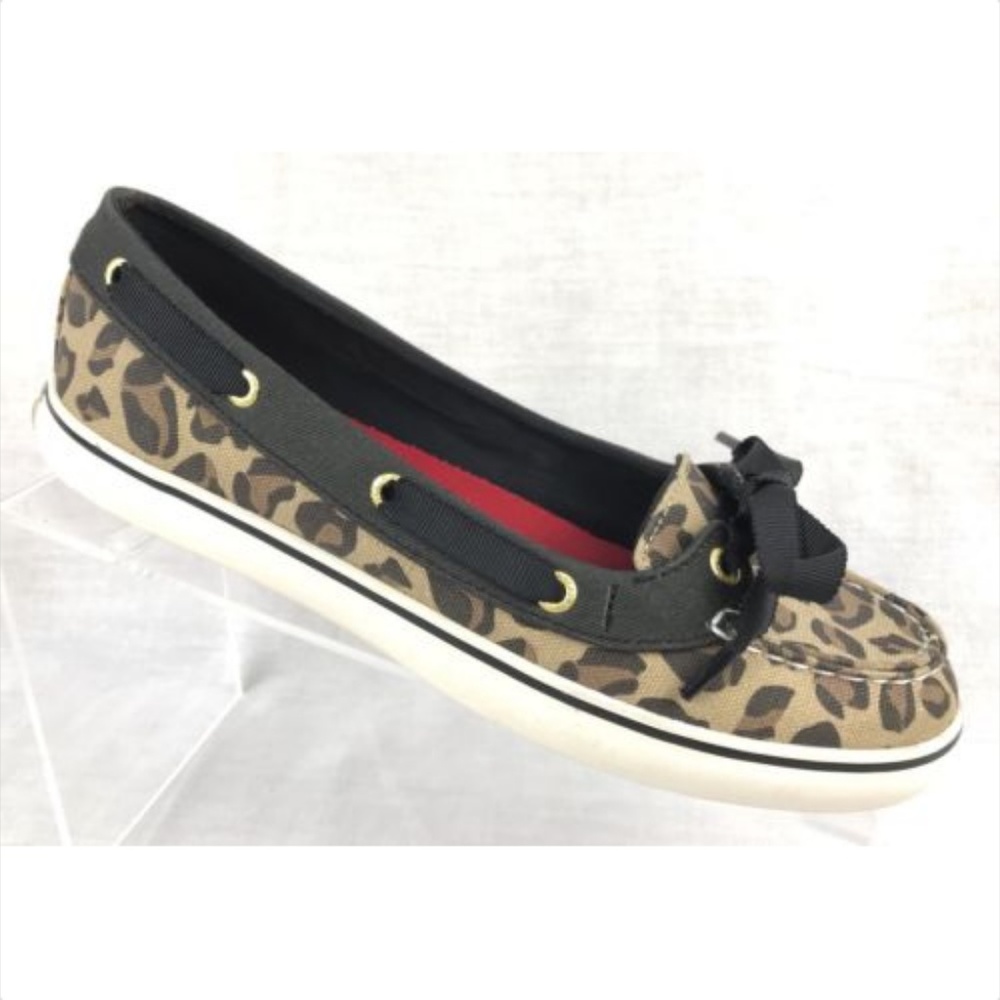 Sperry Top Sider Hailey Canvas Boat Style Flats